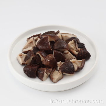 Coupe fraîche fraîche chiitake champignon triangulaire 300g